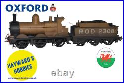 Oxford Rail Dean Goods ROD 2308 Weathered in Wales 176/00 Scale Model Train