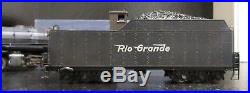 PFM L-125 Rio Grande HO Scale Brass 2-8-8-2 Steam Engine and Tender