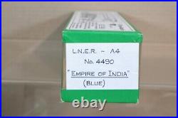PRO-SCALE KIT BUILT BRASS LNER 4-6-2 A4 LOCO 4490 EMPIRE of INDIA ol