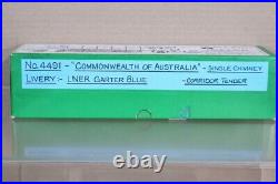 PRO-SCALE KIT BUILT BRASS LNER 4-6-2 A4 LOCO 4491 COMMONWEALTH of AUSTRALIA ol