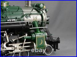 PSC O scale Brass Southern PS-4, Baker VG 14,000 gal tender ptd Crescent Limited