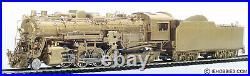 Pacific Fast Mail HO Scale Brass Locomotive Illinois Central 2-8-4 Class 7000