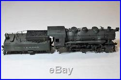 Painted DCC & Sound Brass HO Scale Boston & Albany B&A 0-8-0 Steam Locomotive