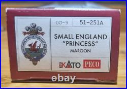 Peco 51-251A, 009 scale, Ffestiniog Railway Small England Princess Maroon