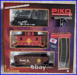 Piko 37104 G Scale Santa Fe Starter Set Model Locomotive Train Set New