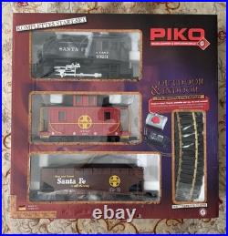 Piko 37104 G Scale Santa Fe Starter Set Model Locomotive Train Set New