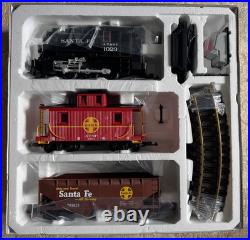 Piko 37104 G Scale Santa Fe Starter Set Model Locomotive Train Set New
