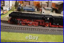 Piko Br 51, Rare Train Set, Steam Engine 01503-6 With Three Wagons, Scale Ho