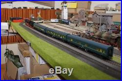 Piko Br 51, Rare Train Set, Steam Engine 01503-6 With Three Wagons, Scale Ho