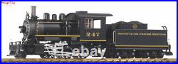 Piko D&RGW Mini Mogul No. 247 Steam Locomotive 122.5 Scale, G Gauge