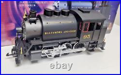 Piko G Scale Baltimore & Ohio 0-6-0t Steam Loco 95 With Sound #pk-38201 Boxed