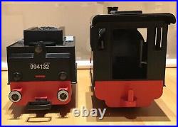 Playmobil 4052 track powered G scale engine and tender runs well working lights