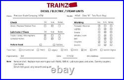 Precision Scale Company HOn3 BRASS Class A Shay Steam Locomotive EX/Box