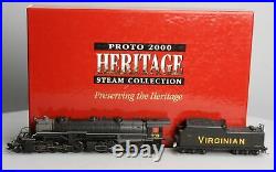 Proto 2000 23345 HO Scale Virginian 2-8-8-2 Steam Locomotive And Tender No. 739
