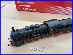 RIVAROSSI HO SCALE STEAM LOCOMOTIVE 0-8-0 DR BR 55 7254 Ep. III DCC SOUND