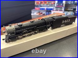 RIVAROSSI HO Scale 1283 DCC Fitted Heavy Pacific 4-6-2 Santa Fe # 3423