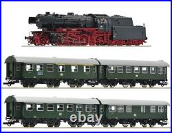 ROCO 5500017 Scale Ho Set Steam Train Locomotive Br 23 DB & 4 Coaches IN Age IV