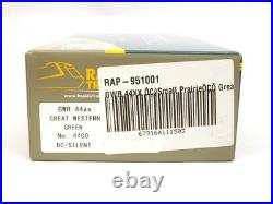 Rapido Trains 951001 GWR 44xx 2-6-2 Tank 4400 Green (OO Scale) Boxed