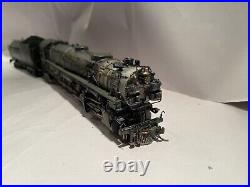 Rare HO Scale Union Pacific 4-12-2 Samhongsa Brass Weathered Steam Engine