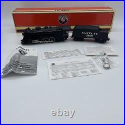 Rare O Scale-Lionel- Santa Fe 4-6-4 Hudson Steam Loco & Tender Open Box 6-18697