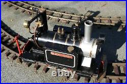 Rare Steamlines Garden Railway Live Steam Locomotive 45mm 16mm Scale Project