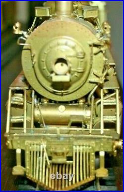 Rare Westside Beautiful O Scale Brass AT&SF Mikado in good condition IN OB