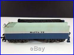 Rivarossi 5196-B Santa Fe 4-6-4 Hudson Blue Goose Steam Locomotive 3460 HO Scale