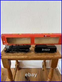 Rivarossi HO Scale Locomotive Boxed 3423 AT & SF 1283 4-6-2