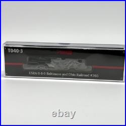 Rokuhan Z Scale Steam Locomotive T040-3 USRA 0-6-0 B&O Railroad #365 Model Train