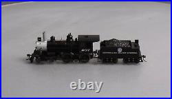 Roundhouse 84506 HO Scale Rio Grande 4-4-0 Steam Locomotive withDCC #407 EX/Box