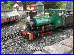 Roundhouse Bertie live steam 16mm scale garden railway locomotive 32mm gauge