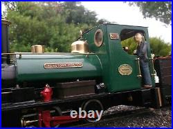 Roundhouse Bertie live steam 16mm scale garden railway locomotive 32mm gauge