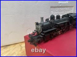 SAMHONGSA HO Scale Steam Locomotive 2-6-2 Brass AT&SF N. 1050 Boxed NICE ITEM