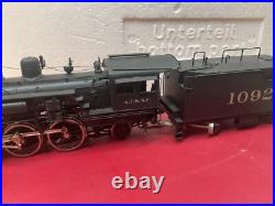 SAMHONGSA HO Scale Steam Locomotive 2-6-2 Brass AT&SF N. 1050 Boxed NICE ITEM