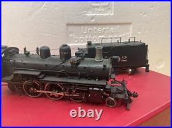 SAMHONGSA HO Scale Steam Locomotive 2-6-2 Brass AT&SF N. 1050 Boxed NICE ITEM