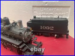 SAMHONGSA HO Scale Steam Locomotive 2-6-2 Brass AT&SF N. 1050 Boxed NICE ITEM