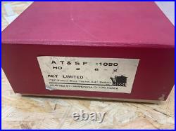 SAMHONGSA HO Scale Steam Locomotive 2-6-2 Brass AT&SF N. 1050 Boxed NICE ITEM