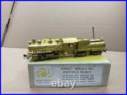 SUNSET MODELS HO SCALE STEAM LOCOMOTIVE 0-6-0 SP S12 CLASS UNPAINTED WithTENDER