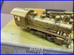 SUNSET MODELS HO SCALE STEAM LOCOMOTIVE 0-6-0 SP S12 CLASS UNPAINTED WithTENDER