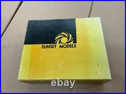 SUNSET MODELS HO SCALE STEAM LOCOMOTIVE 0-6-0 SP S12 CLASS UNPAINTED WithTENDER
