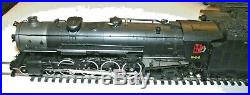 SUNSET O SCALE Brass WATER BUFFALO 4-8-2 LOCO AND TENDER IN EXC CONDITION IN OB