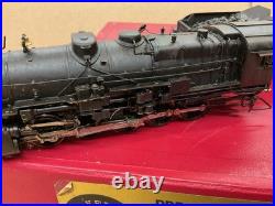 Samhongsa Brass Ho Scale Steam Locomotive 2-10-0 Decapod Painted Prr Nice