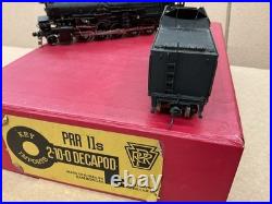 Samhongsa Brass Ho Scale Steam Locomotive 2-10-0 Decapod Painted Prr Nice