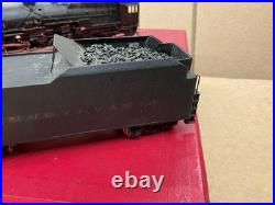 Samhongsa Brass Ho Scale Steam Locomotive 2-10-0 Decapod Painted Prr Nice