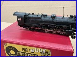 Samhongsa Brass Ho Scale Steam Locomotive 2-10-0 Decapod Painted Prr Nice