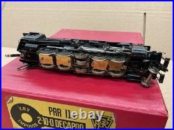 Samhongsa Brass Ho Scale Steam Locomotive 2-10-0 Decapod Painted Prr Nice
