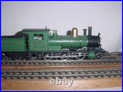 Sango Models 7800 Class Brass Steam Locomotive Painted HO Scale Near Mint