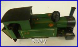 Scale O-16.5 Kit built / scratch built narrow gauge 0-6-0T motorised runner