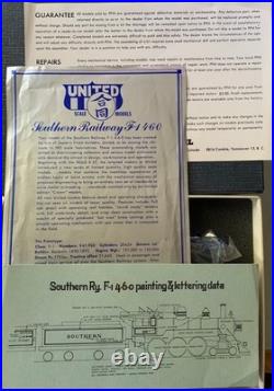 Southern Railway 4-6-0 F1 Brass by PFM HO scale. Runner + Slight Repair