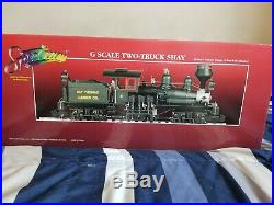 Spectrum 81198 G Scale Ely Thomas 36-Ton Two-Truck Shay Steam Locomotive NIB